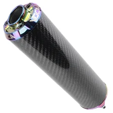 SILENCIEUX 50 A BOITE VOCA EVO BESTIA RD30400 CARBONE EMBOUT ANODISE NEO-CHROME POUR ROOKIE, CHROMED, SCR, MK, BARIKIT
