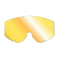 ECRAN MASQUE/LUNETTES CROSS PROGRIP POUR MODELE 3309 RAPID MULTILAYERED OR -ANTI-BUEE/ANTI-RAYURES/ANTI-U.V.