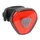 ECLAIRAGE VELO USB ARRIERE NEWTON LEDS SUR TIGE DE SELLE MODE FIXE ET CLIGNOTANT (AUTONOMIE MODE 100% 1H50) NOIR -RECHARGEABLE USB