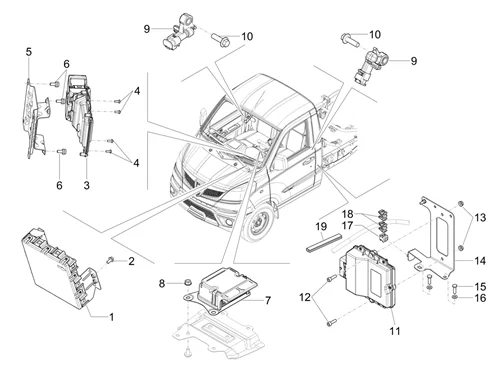Boîtiers électroniques - Capteurs