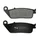 BRAKE PADS NEWFREN FOR KAWASAKI 750 Z 2007>2011 Front   800 Z 2015>2016 Front  TRIUMPH 675 STREET TRIPLE 2008>2015 Front   (L 39mm - H 102mm - thk 8.3mm)  (FD0132BT)  (TOURING ORGANIC)