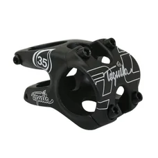 STEM FOR MTB -TEQUILA ALUMINIUM  MATT BLACK -12° Ø31,8 L 40mm - On card.
