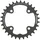 PLATEAU VTT 4BRA D.80 POUR SRAM X0-XX-X9-X7 STRONGLIGHT DOUBLE 30DTS INTERIEUR NOIR CT2  10V. - EPAISSEUR 3.5mm