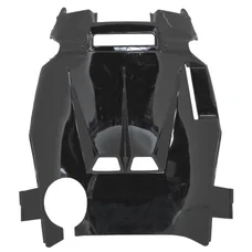 CARENAGE/PASSAGE DE ROUE SCOOT ADAPTABLE MBK 50 NITRO 1997>2012/YAMAHA 50 AEROX 1997>2012 NOIR BRILLANT (RACING DESIGN)  -P2R-