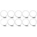 WORM DRIVE HOSE CLAMP 40x60mm  (Sold per 10). Wd 9mm   -SELECTION P2R-