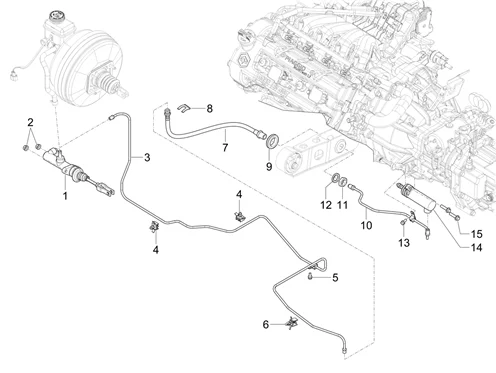 Circuit commande embrayage