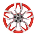 POULIE CYCLO ADAPTABLE PEUGEOT MBK 51 / 103 SP, MVL ALU ROUGE AVEC PIGNON 11 DTS  -SELECTION P2R-