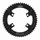 PLATEAU ROUTE 4BRA D.110 POUR SHIMANO ULTEGRA R8100 MICHE 52DTS EXTERIEUR NOIR 12V.