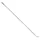 RAYON LEADER FOX INOX ARGENT TETE COUDEE LG 233 DIAM 2.3mm (VENDU A L'UNITE SANS ECROU) - VOIR 185897 POUR ECROU