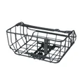 PANIER ARRIERE ALU BASIL PORTLAND NOIR COMPATIBLE SYSTEME MIK - (COMMANDER 157030 SI PAS FOURNI SUR LE VELO, Ajouter 155681)