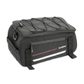 TOP-RACK TOURING  BAG FOR CYCLING -REAR- ZEFAL Z TRAVELER 40 - ON REAR LUGGAGE RACK- UNIVERSAL 9L POLYESTER WATERPROOF-BLACK (31x18x14cm)