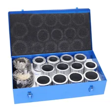 OUTIL DE MONTAGE JOINT DE FOURCHE Ø 35/36/38/39/41/43/45/46/47/48/49/50  (COFFRET 14 PIECES)  -P2R-