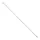 RAYON INOX ARGENT VELOX MACH1 2mm L 253mm TETE COUDEE AVEC ECROU (BOITE DE 100)