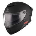 CASQUE INTEGRAL MT THUNDER 4 SV UNI NOIR MAT   S  (DOUBLE ECRANS / PINLOCK READY / FOGOFF READY) (ECE 22.06)