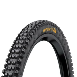 TYRE FOR MTB (GRAVITY) 29 X 2.40 CONTINENTAL KRYPTOTAL ENDURO SOFT FRONT - Black TUBETYPE/TUBELESS READY - Foldable (60-622) FOR SOFT and MIXED GROUND - COMPATIBLE EBIKE
