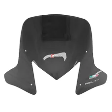 PARE-BRISE/SAUTE VENT MAXISCOOTER POUR KYMCO 300 AGILITY R16 ABS 2019>  FUME (H 330mm - L 465mm) -FACO-