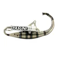POT SCOOT YASUNI R VERNI POUR MBK 50 BOOSTER, STUNT/YAMAHA 50 BWS, SLIDER  (SILENCIEUX ALU)  -TUB307-