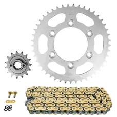 CHAIN AND SPROCKET KIT FOR DUCATI 696 MONSTER 2008>2014, MONSTER + ABS 2009>2012, MONSTER + 2009>2012  520  15x45  (REAR SPROCKET Ø 100/124/11)  (OEM SPECIFICATIONS)  -AFAM-