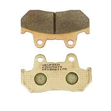 BRAKE PADS NEWFREN FOR HONDA 600 CBR F 1987>1990 Rear 500 CX 1982>1985 Rear 1100 GL DX 1982> Rear 250 NSR 1986> Rear  (L 90mm - H 49.5mm - thk 10.3mm)  (FD0054TS)  (TOURING SINTERED)