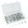 WASHER - FLAT IN STEEL (RANGE IN A BOX-  900 PIECES)
