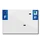 PLASTIC STRIP FOR PVC LICENSE PLATE WITH BUSINESS NAME (MOTORBIKE FORMAT 210X145)-DEPT 61/EUROPE (SOLD PER UNIT)