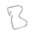 AGRAFE/EPINGLE FIXATION GAINE/CABLE POUR CYCLO PEUGEOT 103 (VENDU A L'UNITE)  -SELECTION P2R-