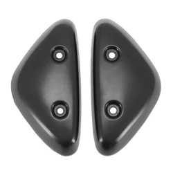 CARENAGE/PAD SCOOT ADAPTABLE MBK 50 STUNT/YAMAHA 50 SLIDER ARRIERE NOIR TEINTE MASSE (PAIRE)  -P2R-