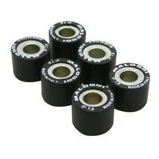 GALET/ROULEAU SCOOT MALOSSI 15x12  7,8g (x6)  POUR MBK 50 BOOSTER, NITRO, OVETTO, STUNT/YAMAHA 50 BWS, AEROX, NEOS (669417SM)