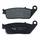 BRAKE PADS NEWFREN FOR KYMCO 500 XCITING 2005> Rear 700 MY ROAD 2009> Rear  (L 102mm - H 39mm - thk 9.8mm)  (FD0422BE)  (SCOOTER ELITE ORGANIC)