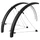 GARDE BOUE VTT TRINGLES 26" STRONGLIGHT TOUR 54mm NOIR MAT (PAIRE) AVEC FIXATION CLASSIC TRINGLES INOX