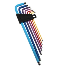 ALLEN KEY - P2R + BALL ENDS Ø 1,5/2/2,5/3/4/5/6 (SET OF 7 KEYS)