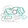 COMPLETE GASKET SET- FOR YAMAHA 250 YZ 1999>2023 / FANTIC 250 XX 2022>2023 2 Stroke  -ATHENA-