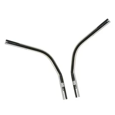GUIDON CYCLO ADAPTABLE PEUGEOT 103 MVL ACIER CHROME (PAIRE)  -SELECTION P2R-