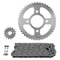 KIT CHAINE ADAPTABLE HONDA 125 CBR R 2011>2019  428  15x44  (DEMULTIPLICATION ORIGINE)  -SUPERSPROX-