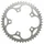 PLATEAU ROUTE 5BRA D.110 STRONGLIGHT DURAL 46DTS EXTERIEUR ARGENT TYPE SHIMANO 8/9V.