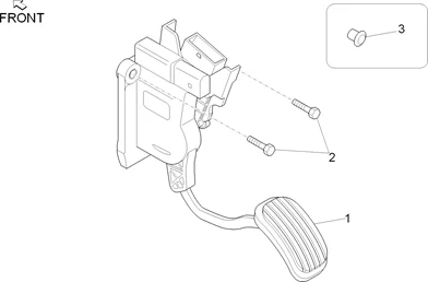 Commande de l'accélérateur