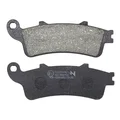PLAQUETTE DE FREIN NEWFREN POUR HONDA 250 FORZA 2000>2004 AV, 400 FJS SILVER WING 2006>2008 AV, 800 VFR 2006>2013 AR / KAWASAKI 650 EN VULCAN S 2015>2021 AV (FD0254BE)  (ELITE ORGANIQUE)
