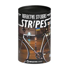 AUTOCOLLANT/STICKER REFLECHISSANT POUR CADRE MODELE BANDES UNIVERSELLES NOIR (BOITE)  -REFLECTIVE BERLIN-