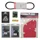MAINTENANCE KIT FOR MAXISCOOTER PIAGGIO 125 X8  -P2R-  (SPARK PLUG NGK+FILTER FOAM ARTEIN+BELT MITSUBOSHI+ARTEK ROLLERS+OIL FILTER HIFLOFILTRO+ NEWFREN BRAKE PADS-REAR AND FRONT)