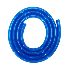 FUEL HOSE REPLAY PU 5x9 TRANSPARENT BLUE  (1 M)