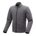 BLOUSON MOTO PRINTEMPS/ETE HOMME TUCANO OVETTO SOFTSHELL GRIS FONCE RESPIRANT, DEPERLANT, COUPE-VENT TAILLE   S  CERTIFIE CE-CLASSE A (SELON LA DIRECTIVE EN17092-2020)