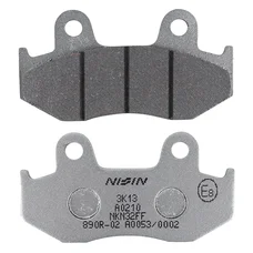 PLAQUETTE DE FREIN NISSIN POUR HONDA CR 125 R, CR 250 R, CR 500 R, XL 125 R, XL 250 R, XL 350 R, XL 600 R, XR 250 R, XR 350 R, XR 500 R, XR 600 R AV (2P-223NS)
 (SEMI METAL)