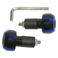EMBOUT DE GUIDON REPLAY ROLLER NOIR/BLEU DIAM 17 mm (PAIRE)
