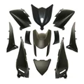 FAIRINGS/BODY PARTS FOR MAXISCOOTER  YAMAHA 530 TMAX 2012>2014  BLACK MAT (11 PARTS KIT)