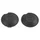CACHE POUSSIERE MANIVELLE/PEDALIER ENTRAXE 21mm NOIR (VENDU A LA PAIRE)
