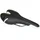 SADDLE- NEWTON FOR ROAD BIKE/MTB KINETIC BLACK / WHITE-BLACK PATTERN 260x140mm -CR-MO RAIL- SILVER