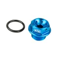 BOUCHON D'HUILE 50 A BOITE STAGE 6 POUR DERBI 50 SENDA, GPR (EURO 2, 3, 4)  -BLEU-