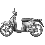 Scarabeo  2T 50 Mot Minarelli 1993-1997