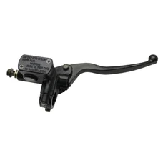 BRAKE MASTER CYLINDER UNIVERSAL (FRONT) WITH BRAKE LIGHT SWITCH (SCREW Ø 10mm)  -BLACK-RIGHT