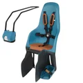 PORTE BEBE/SIEGE ENFANT ARRIERE POLISPORT A FIXER SUR CADRE MINIA BLEU (9 A 22Kgs) HOMOLOGUE EN 14344